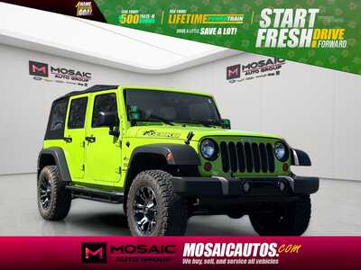 2013 Jeep Wrangler Unlimited, $20990. Photo 1