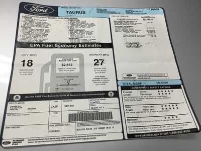 2012 Ford Taurus, $10998. Photo 9