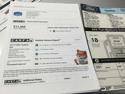 2012 Ford Taurus, $10998. Photo 10