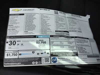 2014 Chevrolet Cruze, $8998. Photo 5