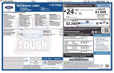 2025 Ford Maverick, $36950. Photo 1