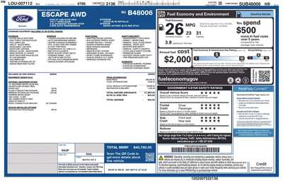 2025 Ford Escape, $35746. Photo 3