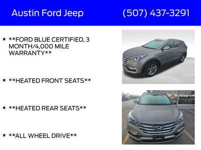 2018 Hyundai Santa Fe, $15980. Photo 5