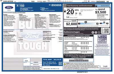 2025 Ford F150 Crew Cab, $49715. Photo 7