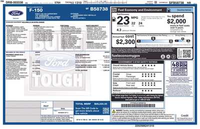 2025 Ford F150 Crew Cab, $65428. Photo 7