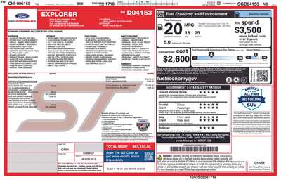 2025 Ford Explorer, $58702. Photo 7