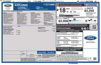 2018 Ford Explorer, $16980. Photo 3