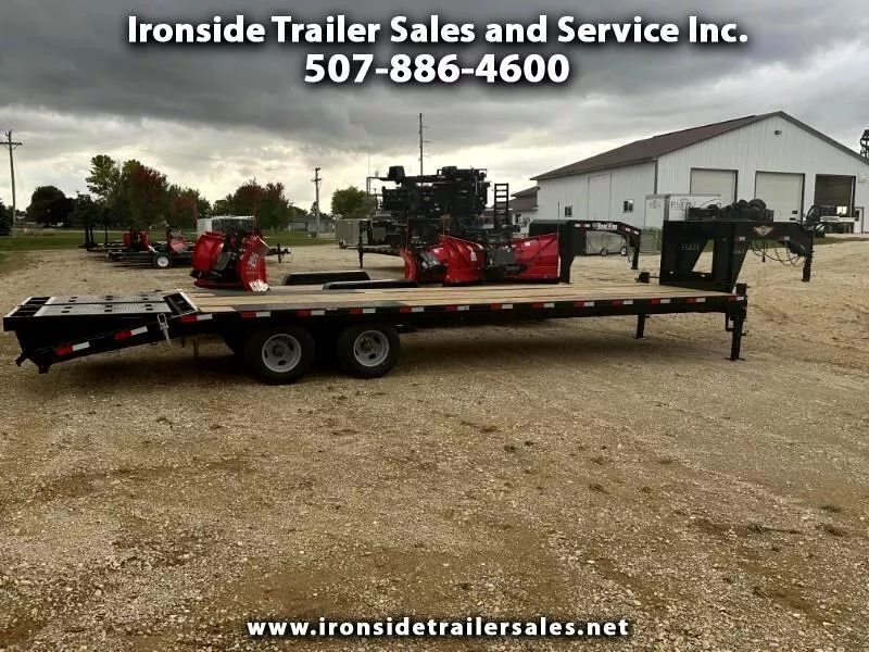2025 H And H Trailer Gooseneck Deckover, $19500.00. Photo 1