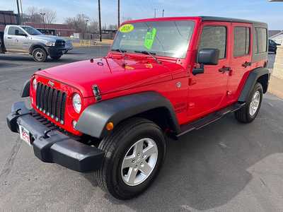 2016 Jeep Wrangler Unlimited, $17625. Photo 3