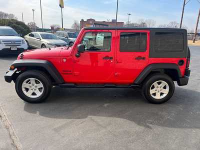 2016 Jeep Wrangler Unlimited, $17625. Photo 4