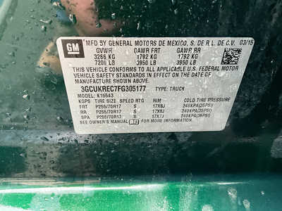 2015 Chevrolet 1500 Crew Cab, $11495. Photo 10