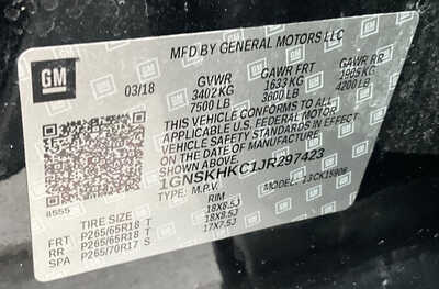 2018 Chevrolet Suburban, $13994. Photo 11