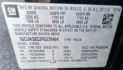 2015 Chevrolet 1500 Crew Cab, $16995. Photo 11