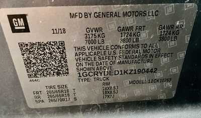 2019 Chevrolet 1500 Ext Cab, $14995. Photo 8