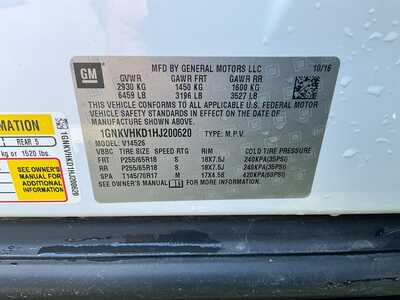 2017 Chevrolet Traverse, $0. Photo 9