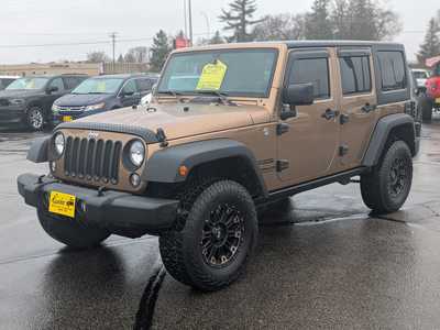 2015 Jeep Wrangler Unlimited, $22495. Photo 4