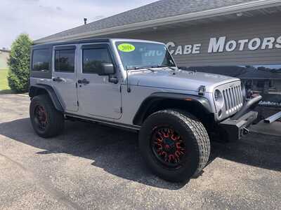 2016 Jeep Wrangler Unlimited, $17995.00. Photo 2