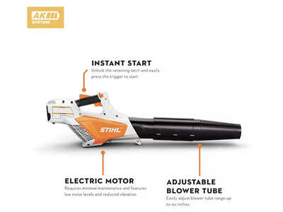 0 Stihl BGA 57 w/ AK 20 Batt, $199. Photo 2