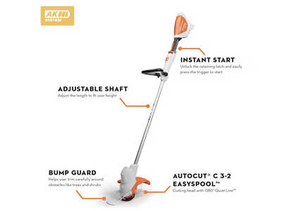 0 Stihl FSA 57 w/ AK 10 Batt, $199. Photo 2