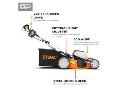 0 Stihl RMA 510 V 21 in. Sel, $799. Photo 2