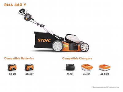 0 Stihl RMA 460 V 19 in. Sel, $599. Photo 5