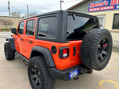 2018 Jeep Wrangler Unlimited, $24900. Photo 5