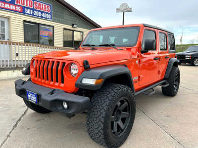 2018 Jeep Wrangler Unlimited, $24900. Photo 1