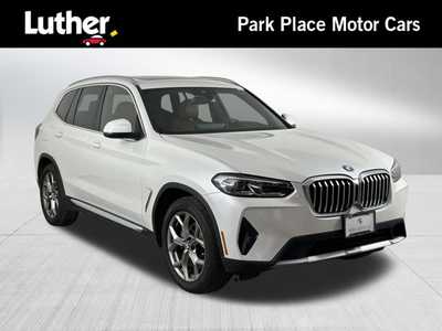 2022 BMW X3, $35498. Photo 1
