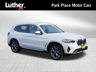 2022 BMW X3, $35498. Photo 1