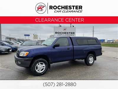 2000 Toyota Tundra Reg Cab, $7991. Photo 1