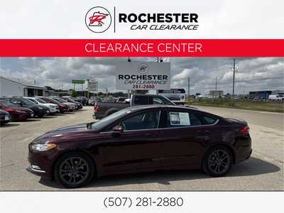 2018 Ford Fusion, $9591. Photo 1
