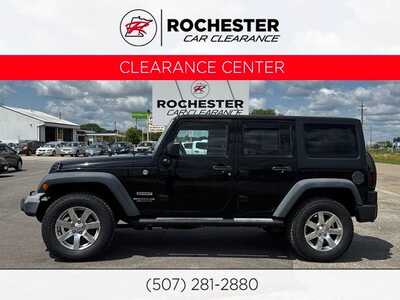 2015 Jeep Wrangler Unlimited, $13699. Photo 1