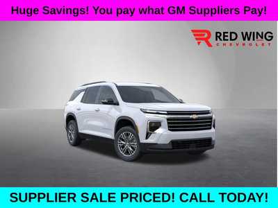2026 Chevrolet Traverse, $46345. Photo 1