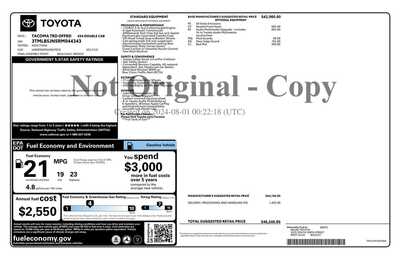 2024 Toyota Tacoma, $41788. Photo 7