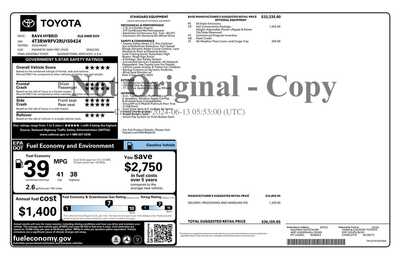 2024 Toyota RAV4, $35997. Photo 7