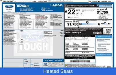 2019 Ford Ranger Crew Cab, $25774. Photo 7