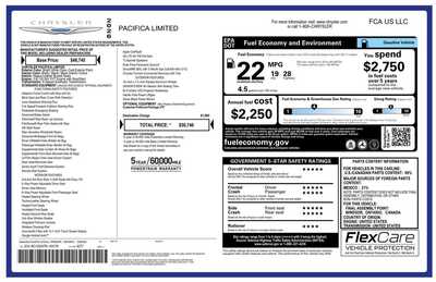 2026 Chrysler Pacifica, $36098. Photo 10