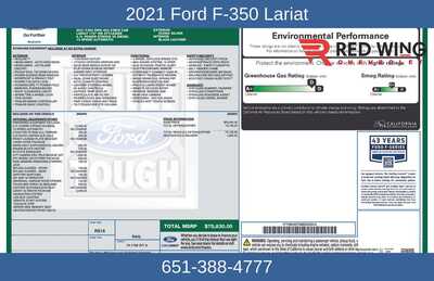 2021 Ford F350 Crew Cab, $47499. Photo 1