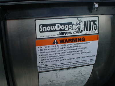 2024 Other Snow Plow, $5740. Photo 4