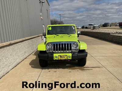 2016 Jeep Wrangler Unlimited, $17999. Photo 4