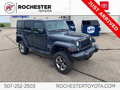 2017 Jeep Wrangler Unlimited, $13500. Photo 1
