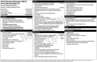 2016 Chevrolet 1500 Crew Cab, $0. Photo 1