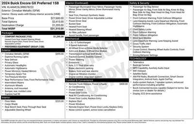 2024 Buick Encore GX, $0. Photo 1