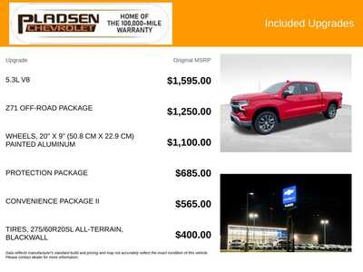 2026 Chevrolet 1500 Crew Cab, $61885. Photo 5