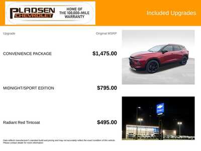 2023 Chevrolet Blazer, $31238. Photo 5