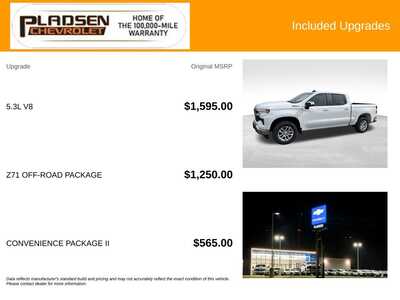 2026 Chevrolet 1500 Crew Cab, $60200. Photo 5