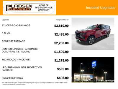 2026 Chevrolet Suburban, $88795. Photo 5
