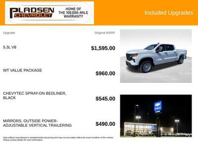 2026 Chevrolet 1500 Crew Cab, $52340. Photo 5