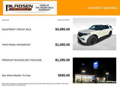 2021 Ford Explorer, $30255. Photo 5