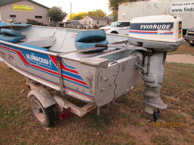 1983 Alumacraft Boat, Fishing, $1295. Photo 3